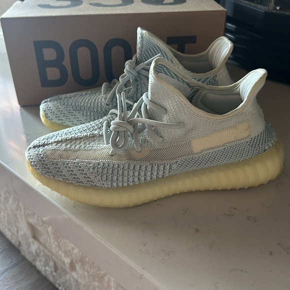 adidas YEEZY Boost 350 V2 Cloud White (Non-Reflective) Size 8 Men’s - Picture 11 of 14